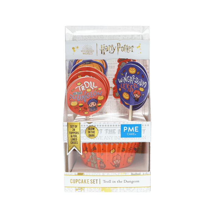 PME Cupcake Set Harry Potter - Troll in the Dungeon 24 Stk.