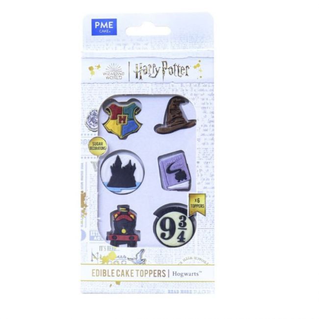 PME Harry Potter Cupcake Topper Hogwarts 6Stk.