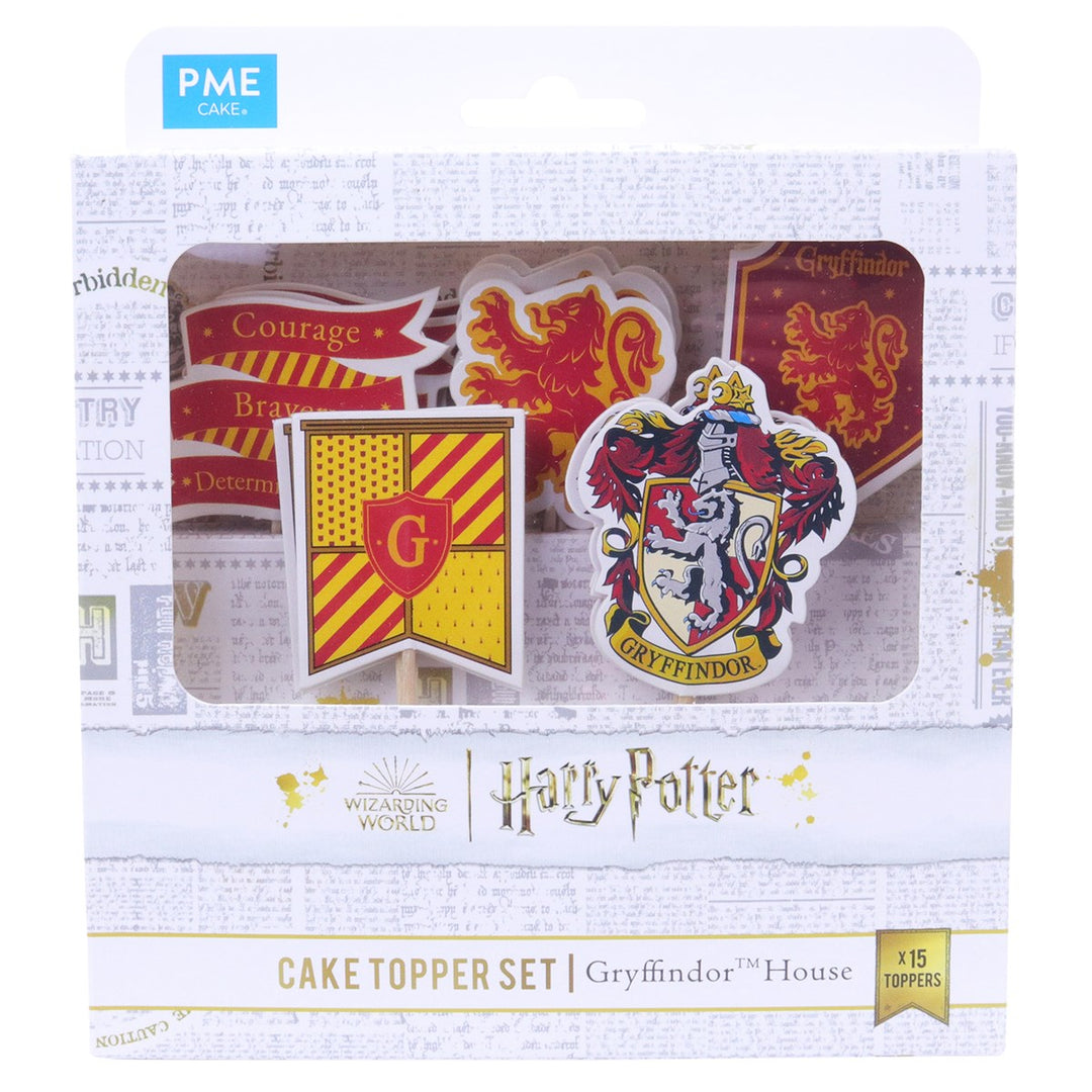 PME Harry Potter Cupcake Topper Gryffindor 15 Stk.