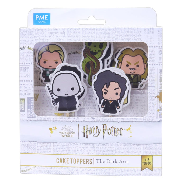 PME Harry Potter Cupcake Topper die dunklen Künste 15 Stk.