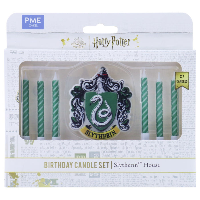 PME Harry Potter Kerzen Set Slytherin 7 Stk.