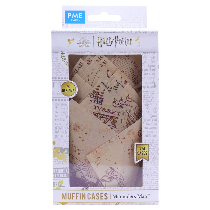 PME Harry Potter Tulip Muffinförmchen Marauders Map 24 Stk.