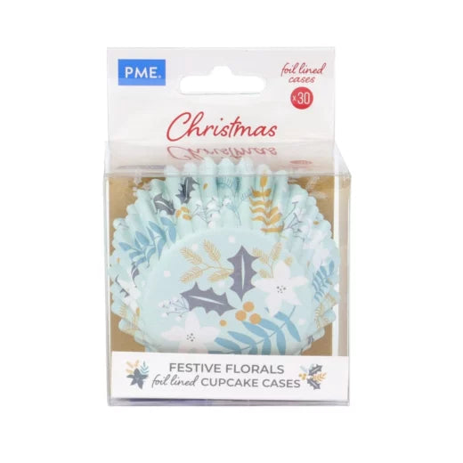 PME Muffinfoermchen Christmas Florals