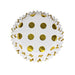 PME Muffinfoermchen Polka Dots Gold 30Stk.