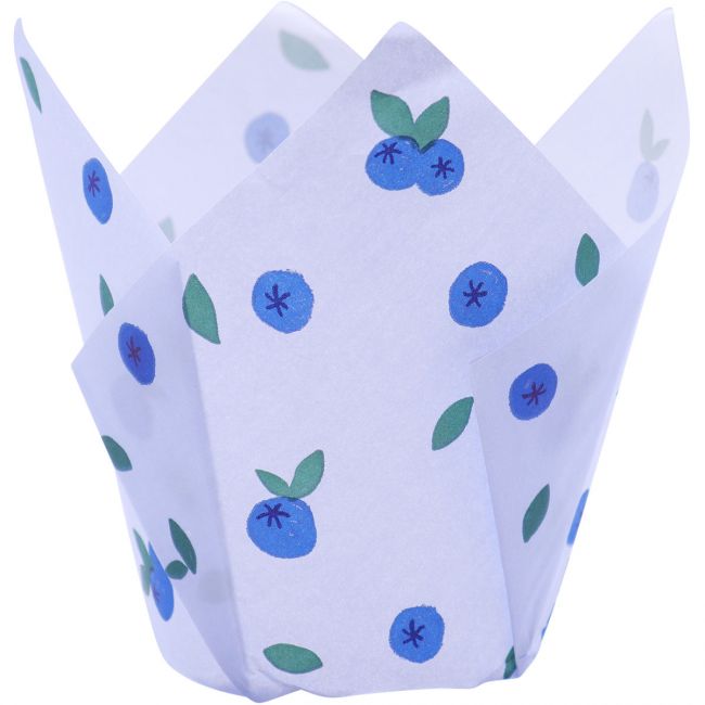 PME Tulip Muffinfoermchen Blaubeeren 24Stk.