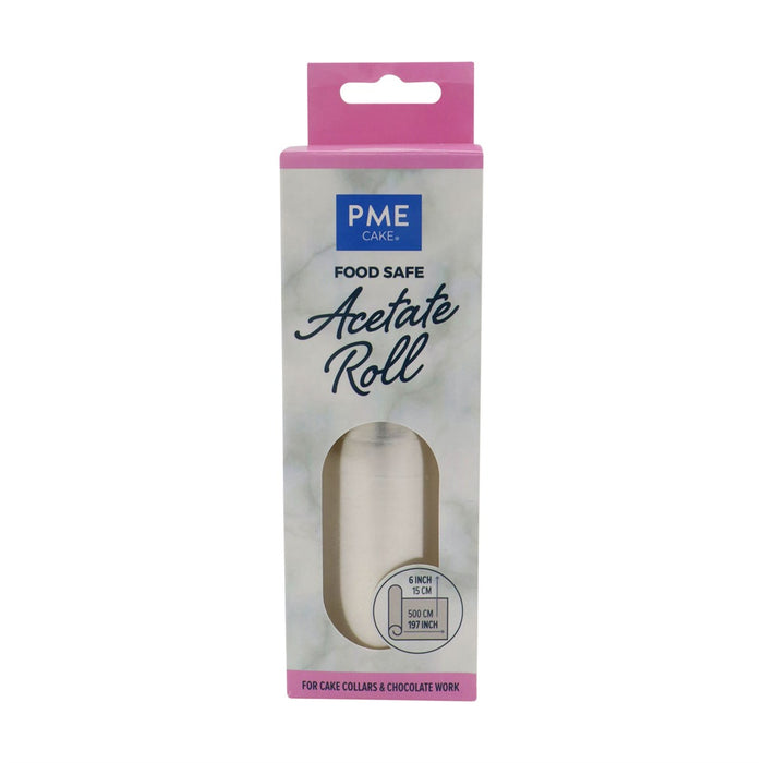 PME Acetate Roll Tortenrandfolie Transparent 15cm