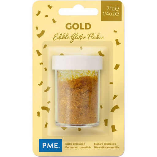 essbare Glitzer Goldflakes 7,1g