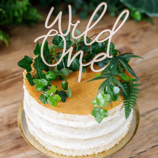 PartyDeco CakeTopper WildOne