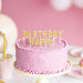 PartyDeco Kerzen Set Happy Birthday Gold