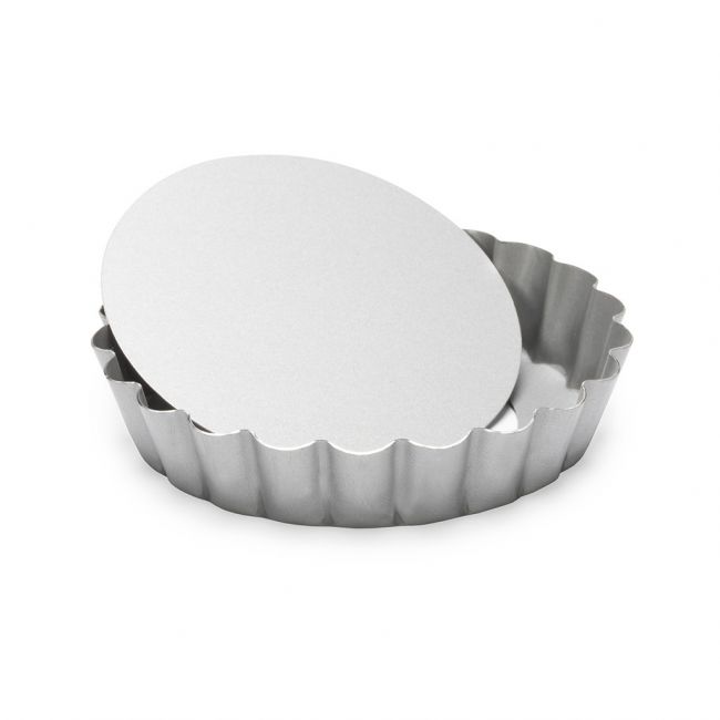 Patisse Quiche Backform 10cm Silver Top