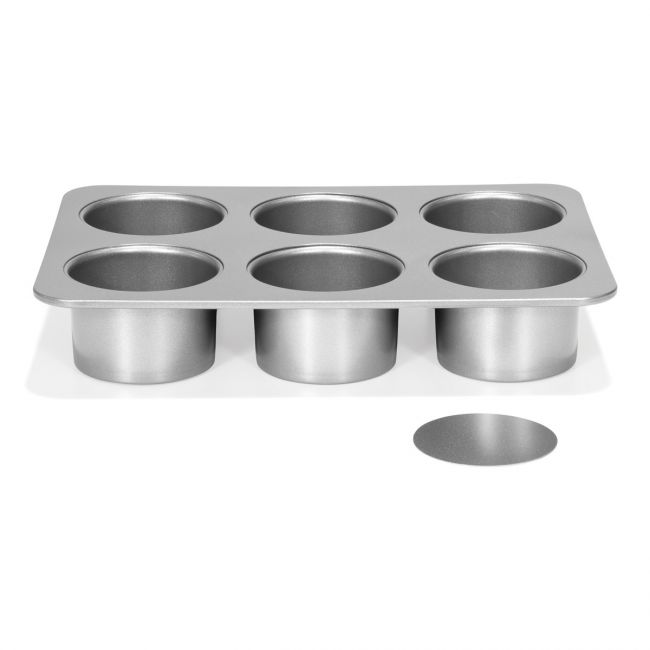 Patisse Silver-Top Mini Cheescake Backform