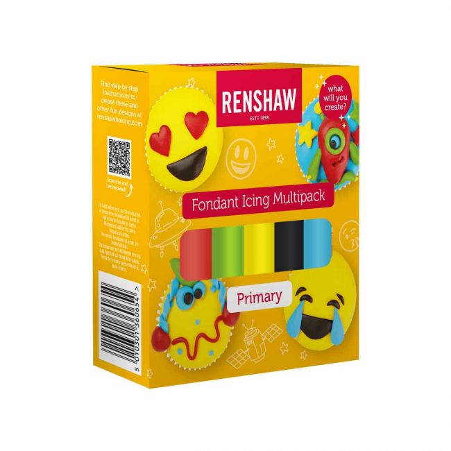 Renshaw Fondant Set (5x100g) Grundfarben