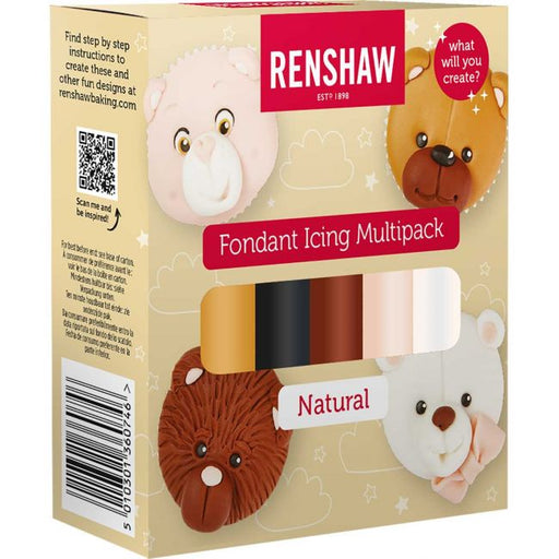 Renshaw Fondant Set Natural 5x100g