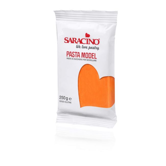 Saracino Pasta Model Fondant Orange 250g