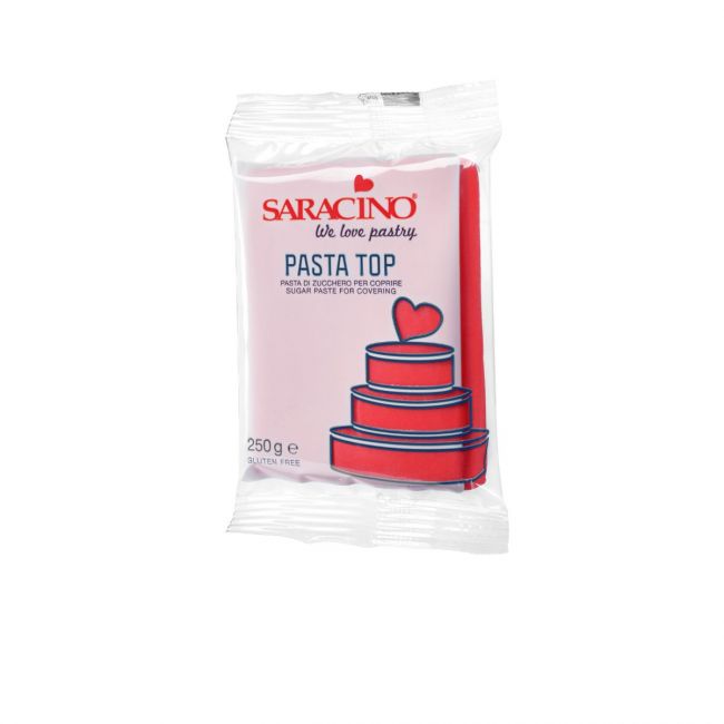 Saracino Pasta Top Fondant Rot 250g