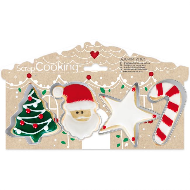 ScrapCooking Ausstecher Set Weihnachten