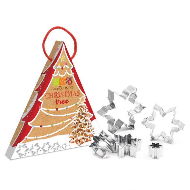 ScrapCooking Ausstecher Set Weihnachtsbaum