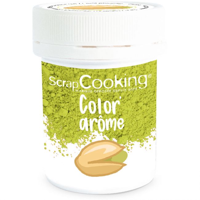 ScrapCooking Lebensmittelfarbe & Aroma Grün / Pistazie 10g