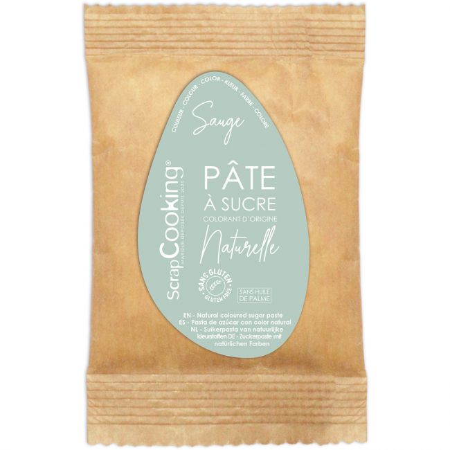 ScrapCooking Natural Fondant Sage 200g