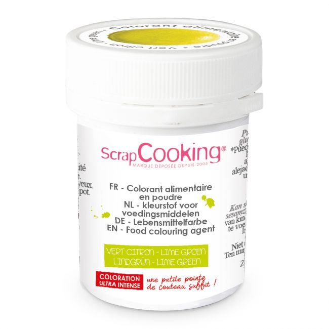 ScrapCooking Puderfarbe Lime Green 5g