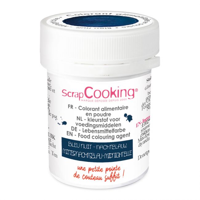 ScrapCooking Puderfarbe Midnight Blau 5g