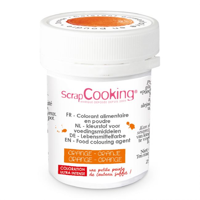 ScrapCooking Puderfarbe Orange 5g