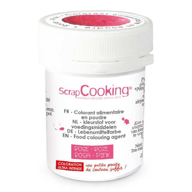 ScrapCooking Puderfarbe Pink 5g