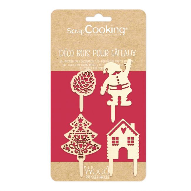 ScrapCooking Cake Topper Weihnachten