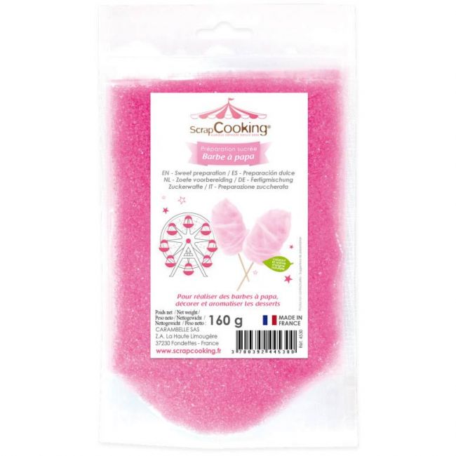 Scrapcooking Mix für Zuckerwatte Pink