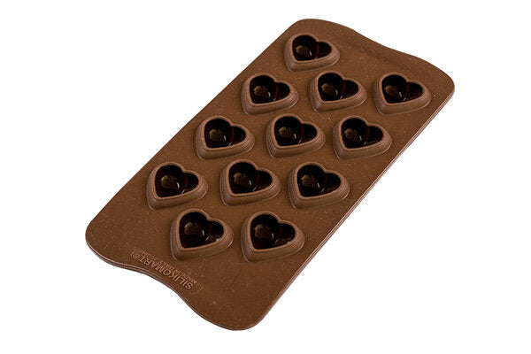 Silikomart Schokoladenform Herzen