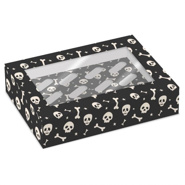 SimplyMaking 12er Cupcake Box - Skeleton - 2 Stk.