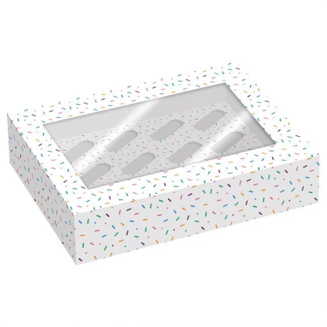 SimplyMaking 12er Cupcake Box - Sprinkles - 2 Stk.