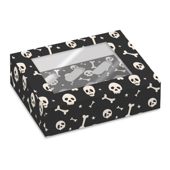 SimplyMaking 6er Cupcake Box - Skeleton - 2 Stk.