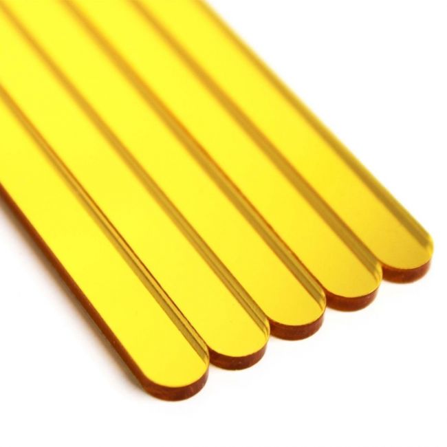 SimplyMaking Cakesicle Sticks - Gold - 10 Stk.