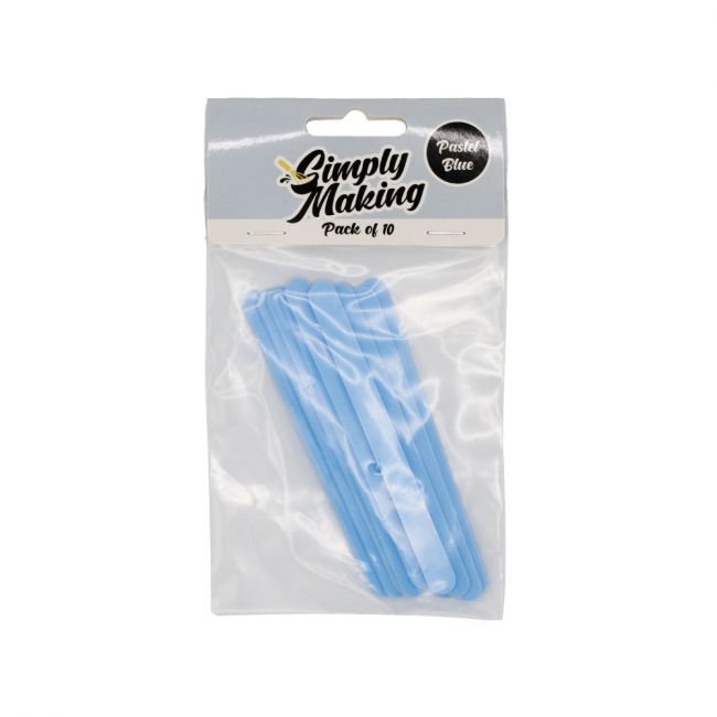 SimplyMaking Cakesicle Sticks - Pastellblau - 10 Stk.