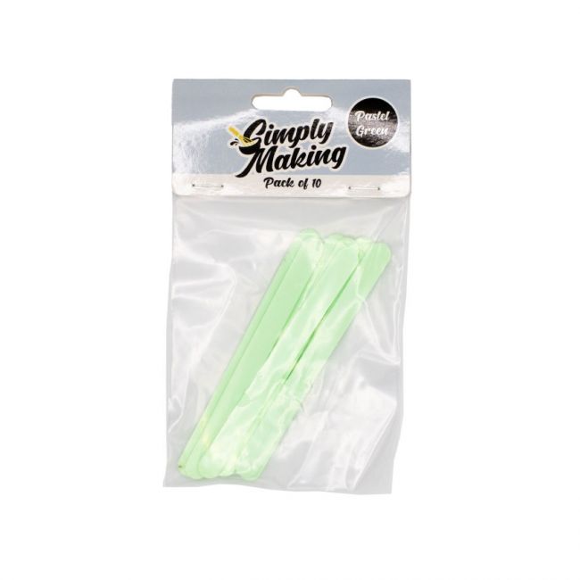SimplyMaking Cakesicle Sticks - Pastellgrün - 10 Stk.