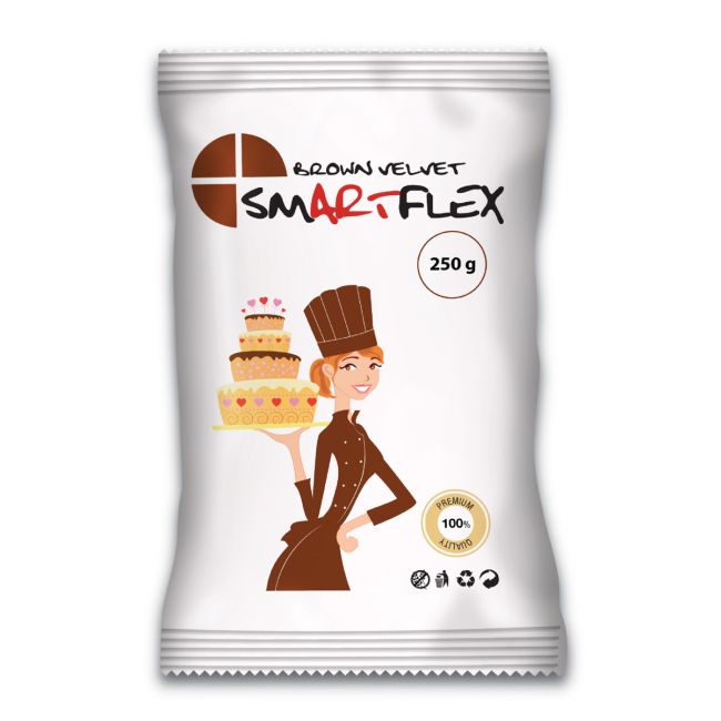 Smartflex Velvet Fondant Braun 250g