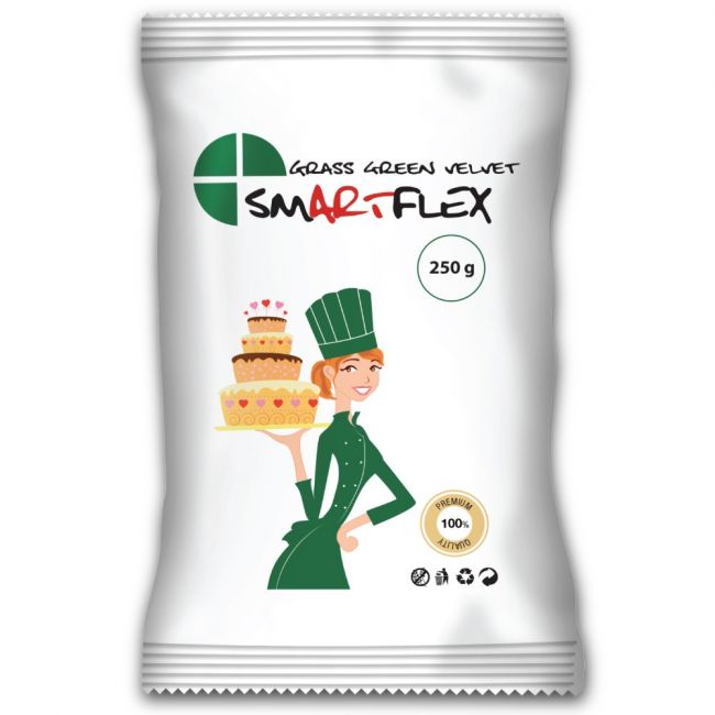 Smartflex Velvet Fondant Dunkelgruen 250g