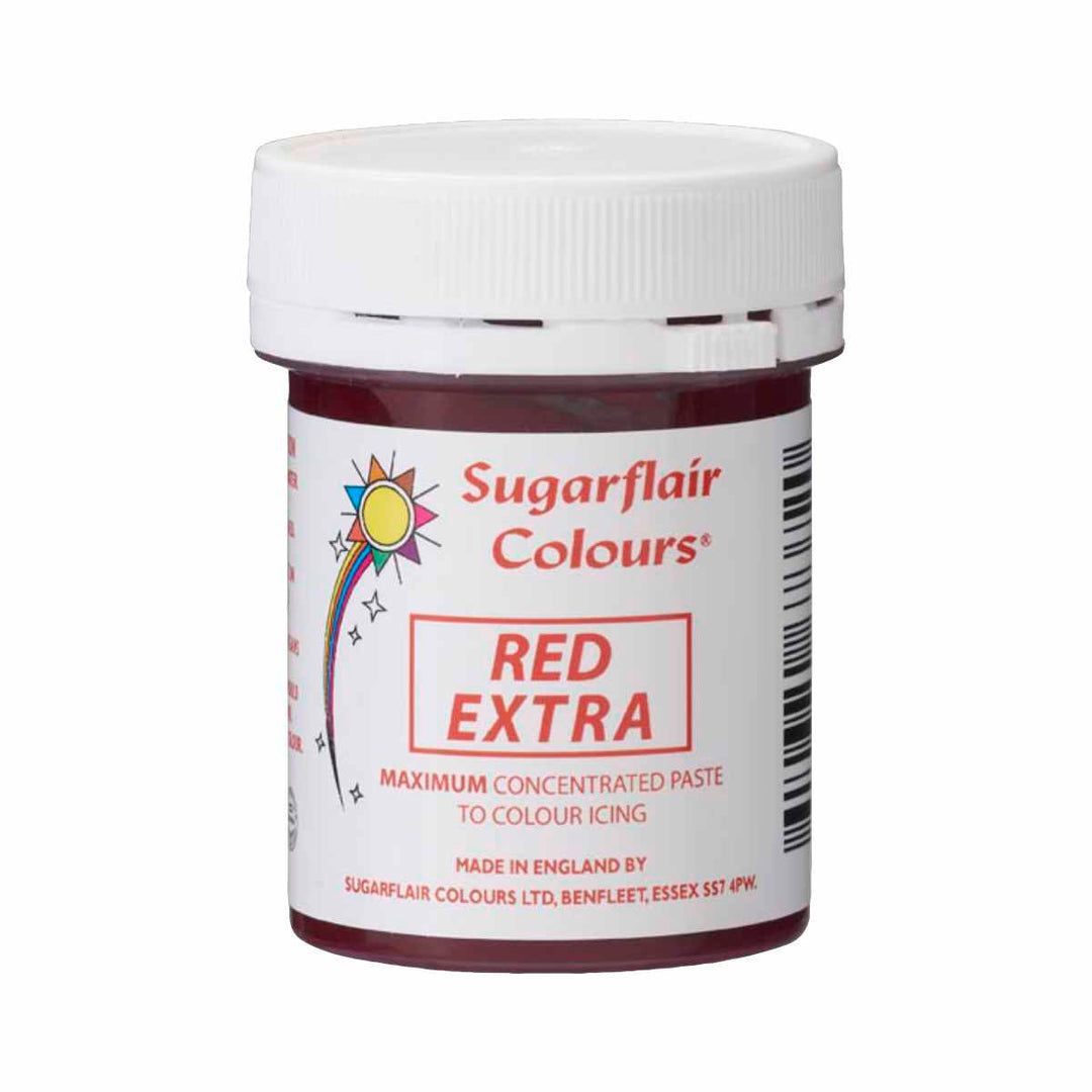 Sugarflair EXTRA Red Rote Pastenfarbe