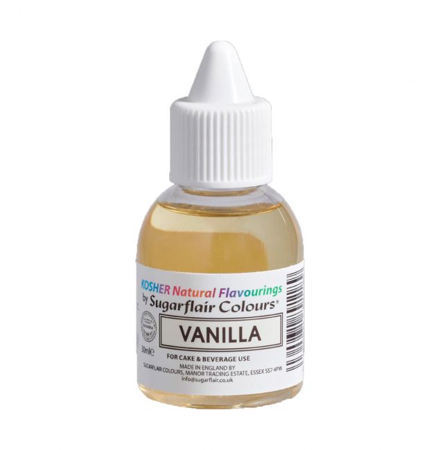Sugarflair Koscher Aroma Vanille 30ml