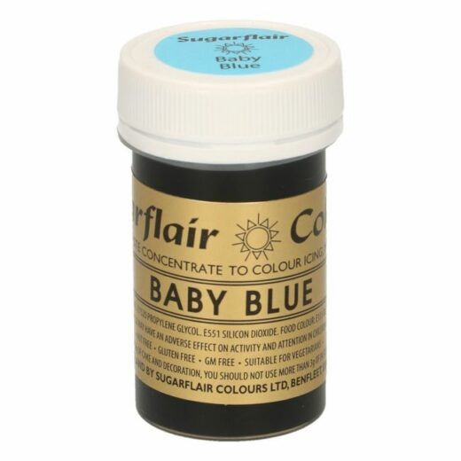Sugarflair Pastenfarbe Baby Blau 25g