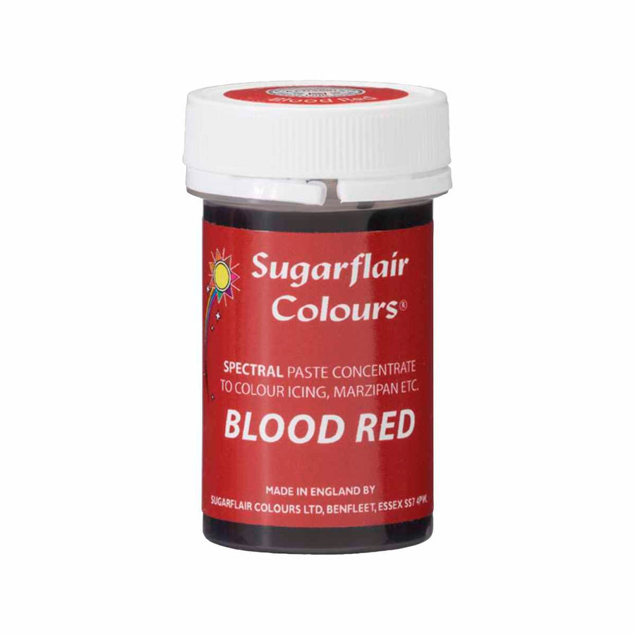 Sugarflair Pastenfarbe Blood Red