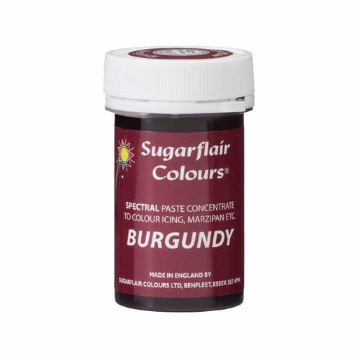 Sugarflair Pastenfarbe Burgundy