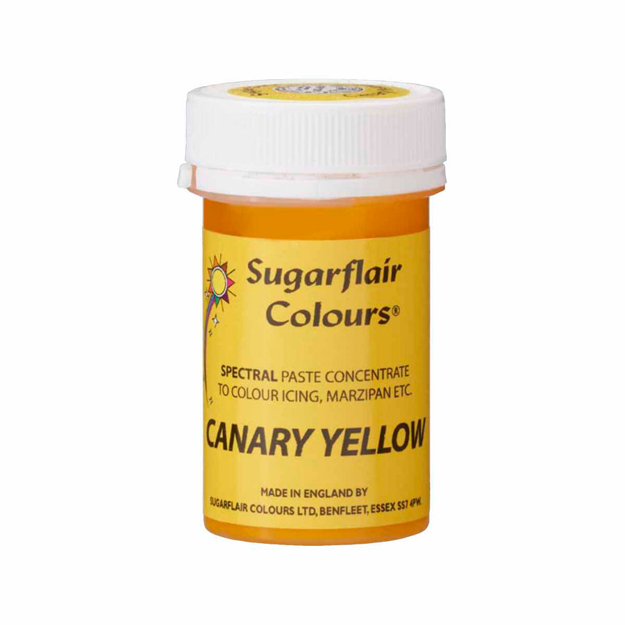 Sugarflair Pastenfarbe Canary Yellow