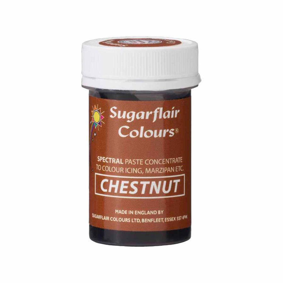 Sugarflair Pastenfarbe Chestnut