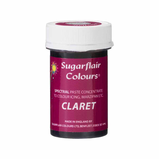 Sugarflair Pastenfarbe Claret