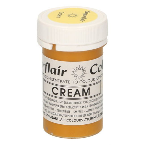 Sugarflair Pastenfarbe Cream 25g