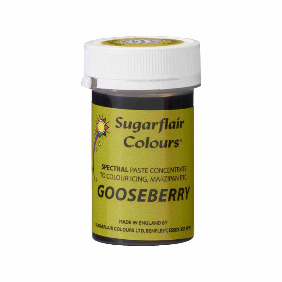 Sugarflair Pastenfarbe Gooseberry