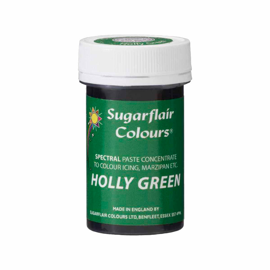 Sugarflair Pastenfarbe Holly Green