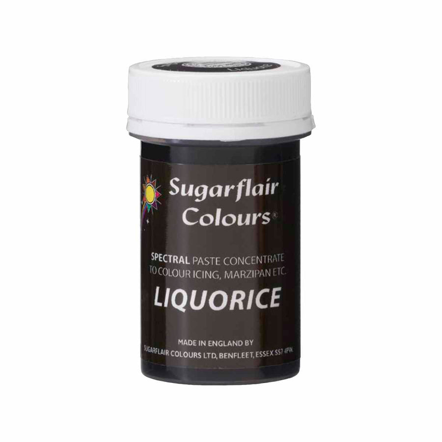 Sugarflair Pastenfarbe Liquorice